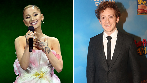 ariana-grande-puckers-up-next-to-boyfriend-ethan-slater-in-‘wicked’-cast-reunion-photo